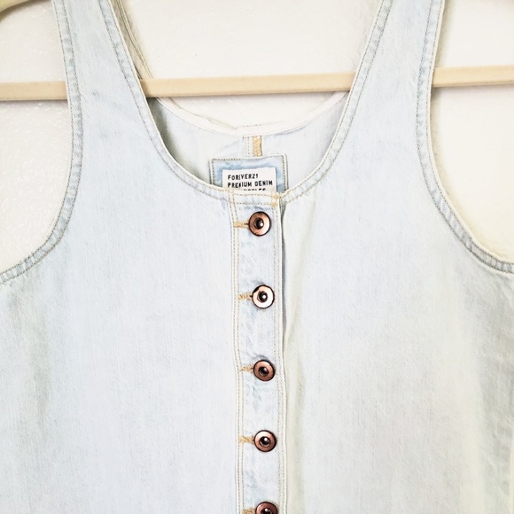 Forever 21 Denim Dress - Picture 2 of 8